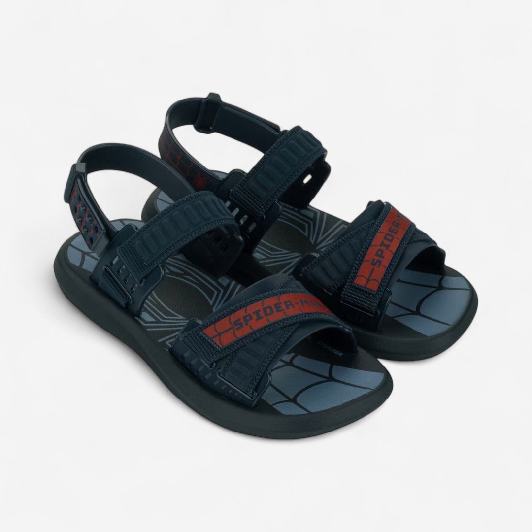 Sandália Homem Aranha Force Infantil Azul Escuro