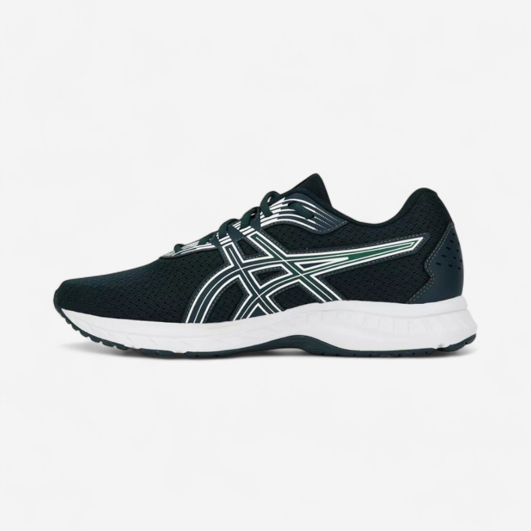 Tênis Asics Raiden 4 Masculino Verde Escuro Verde Petroleo/Branco 7