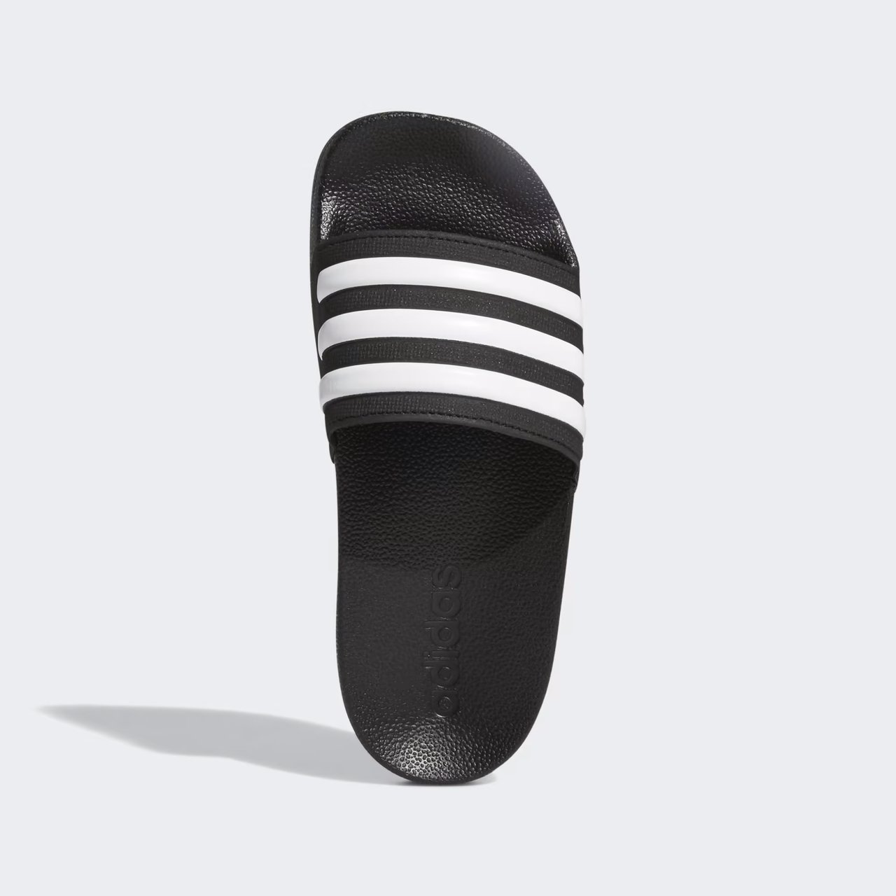 Chinelo Adidas Adilette Shower Infantil Preto Preto/Branco 3
