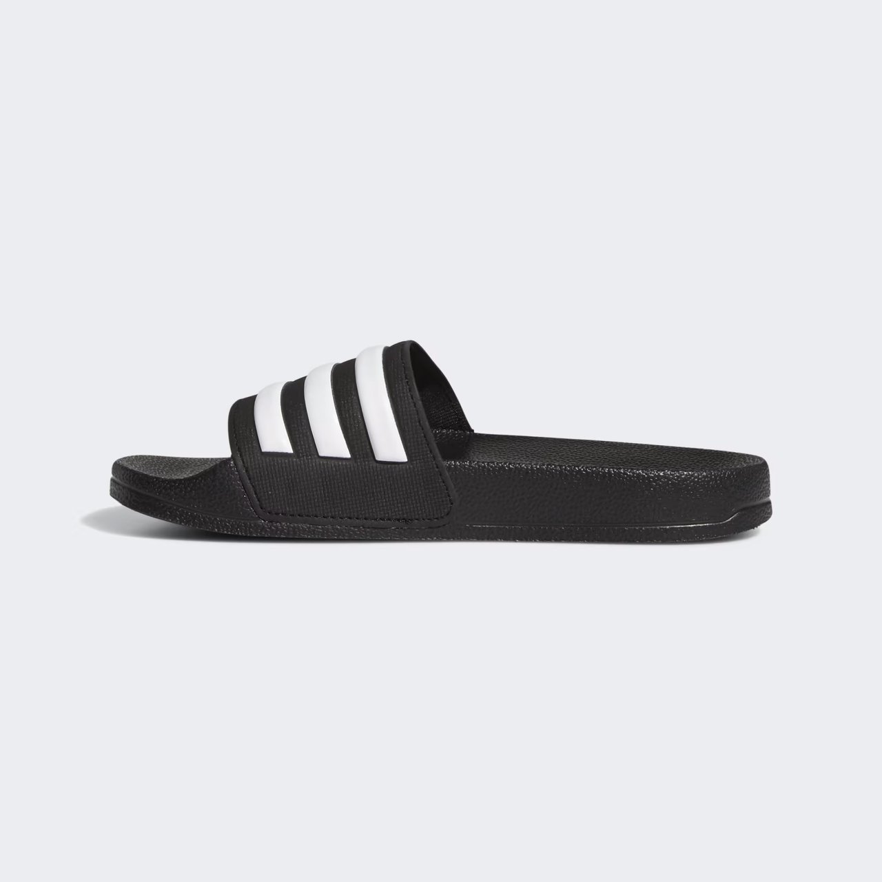 Chinelo Adidas Adilette Shower Infantil Preto Preto/Branco 6
