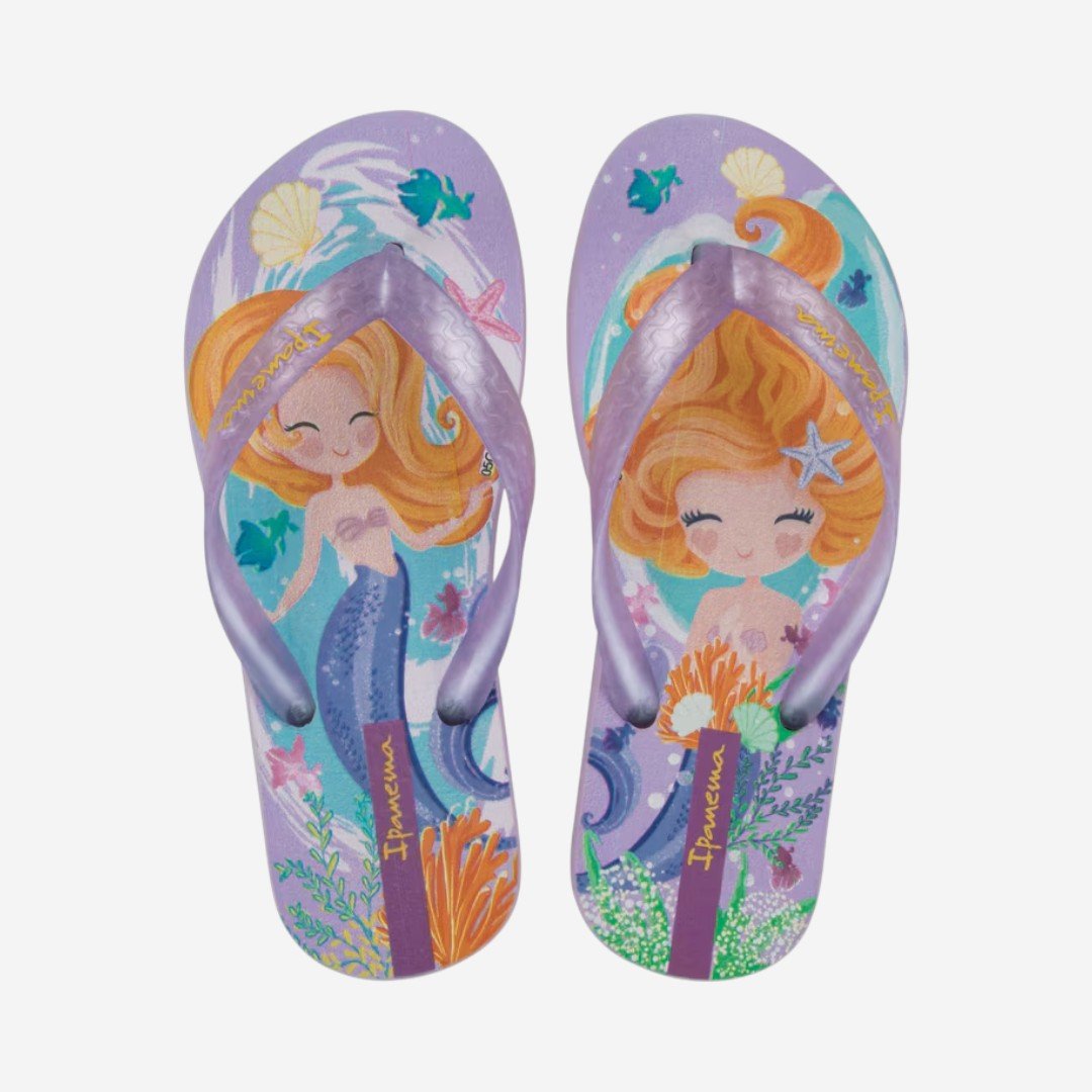 Chinelo Ipanema Temas Infantil Lilás