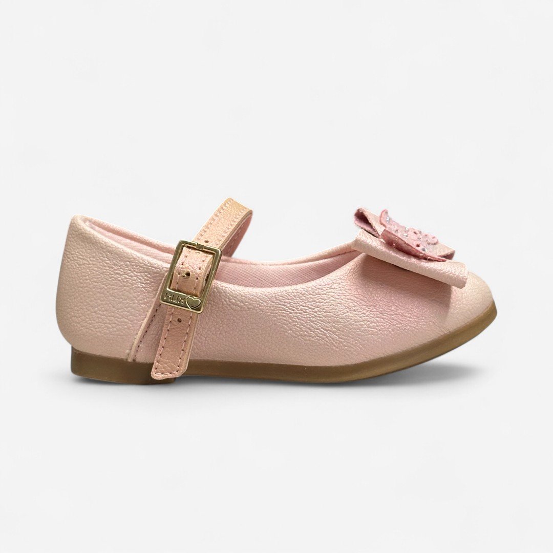 Sapatilha Klin Princesa Infantil Rosa Perolado