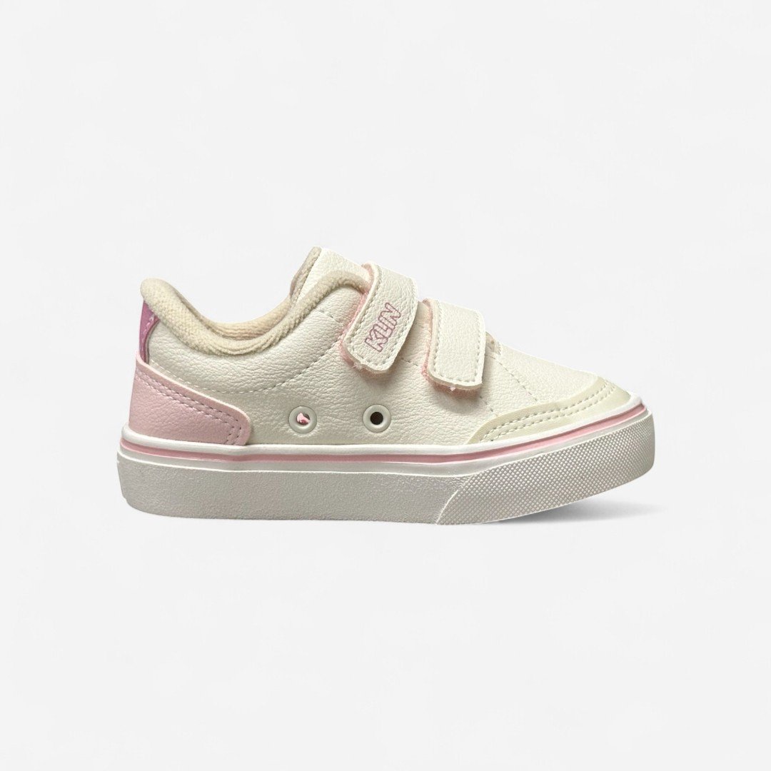 Tênis Klin Casual Infantil Off White