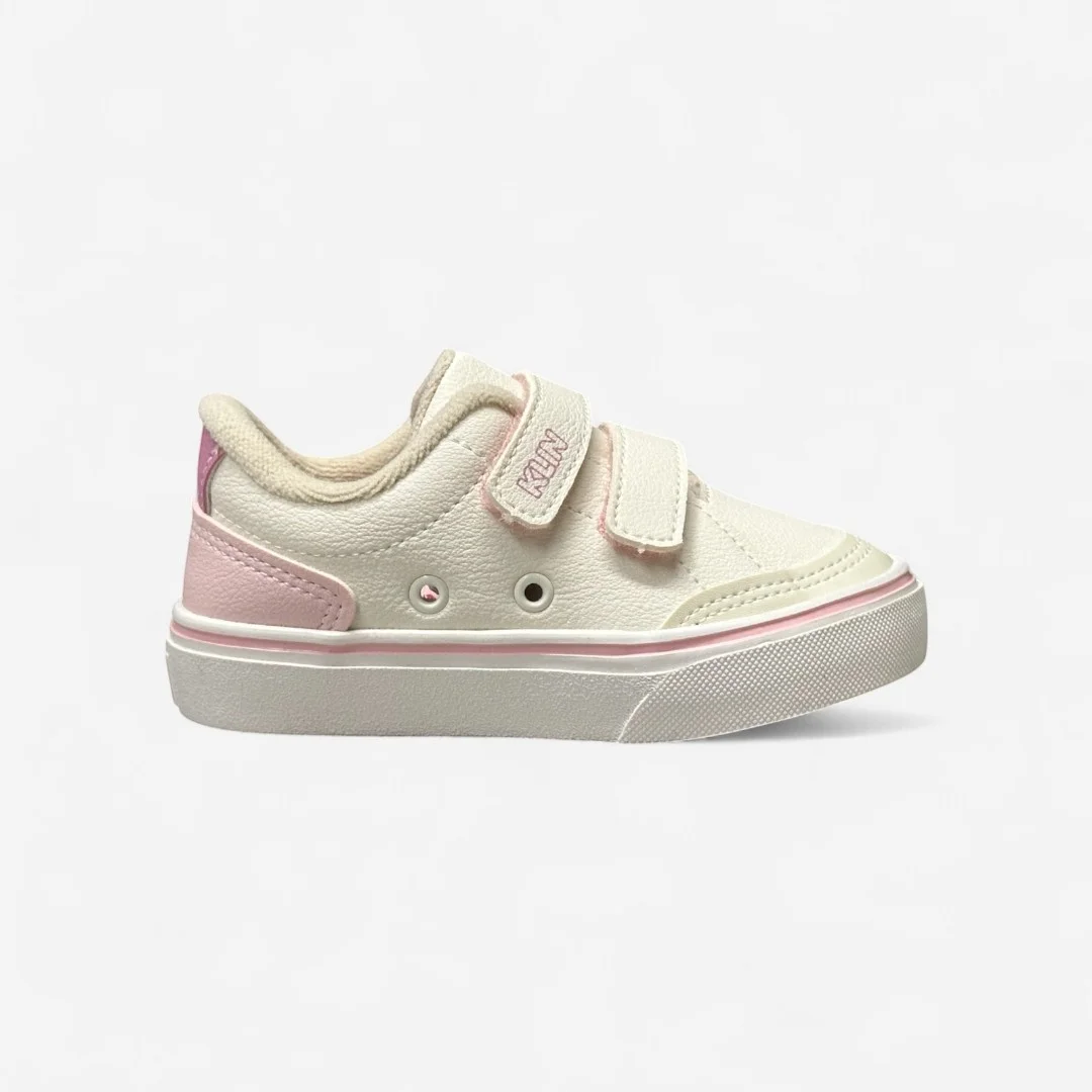 Tênis Klin Casual Infantil Off White