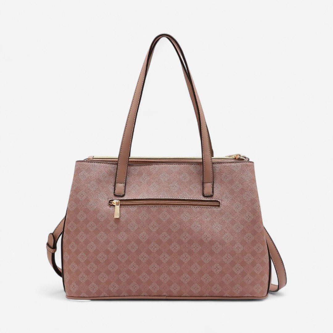 Bolsa Feminina Chenson Elemento Gráfico Rosê Rose 2