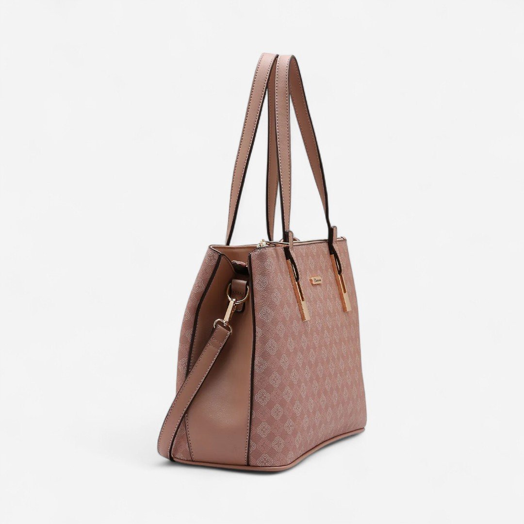 Bolsa Feminina Chenson Elemento Gráfico Rosê Rose 3