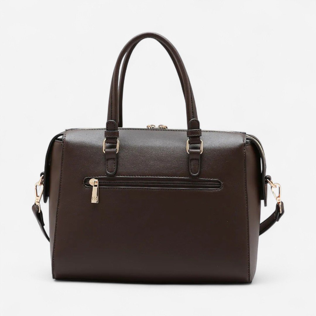 Bolsa Feminina Chenson Textura Chic Café Café 2