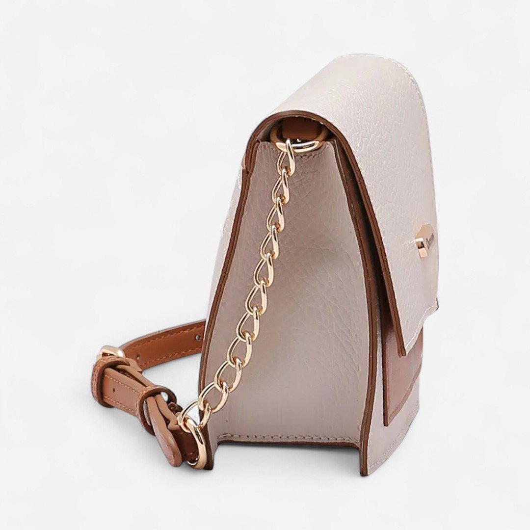 Bolsa Feminina Chenson Atemporal Bege Bege/Marrom 3