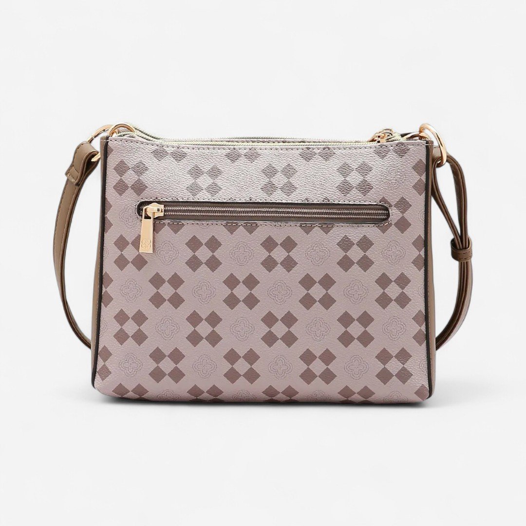 Bolsa Feminina Chenson New Elemento Gráfico Natural Natural 2