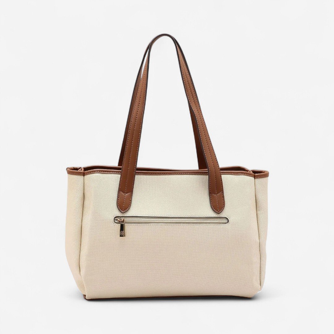 Bolsa Feminina Chenson Texturizado Bege Bege 2