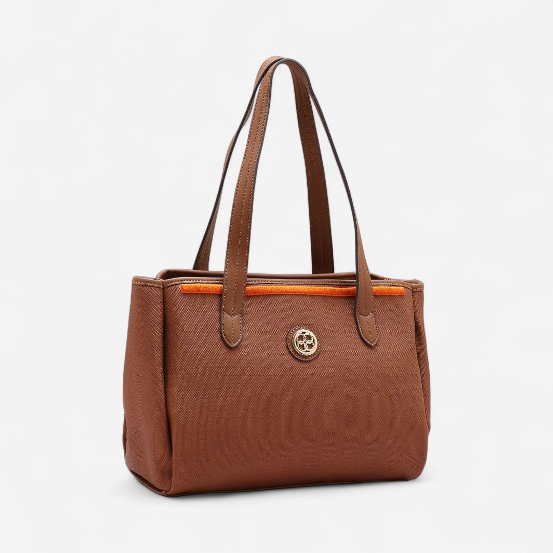 Bolsa Feminina Chenson Texturizado Café