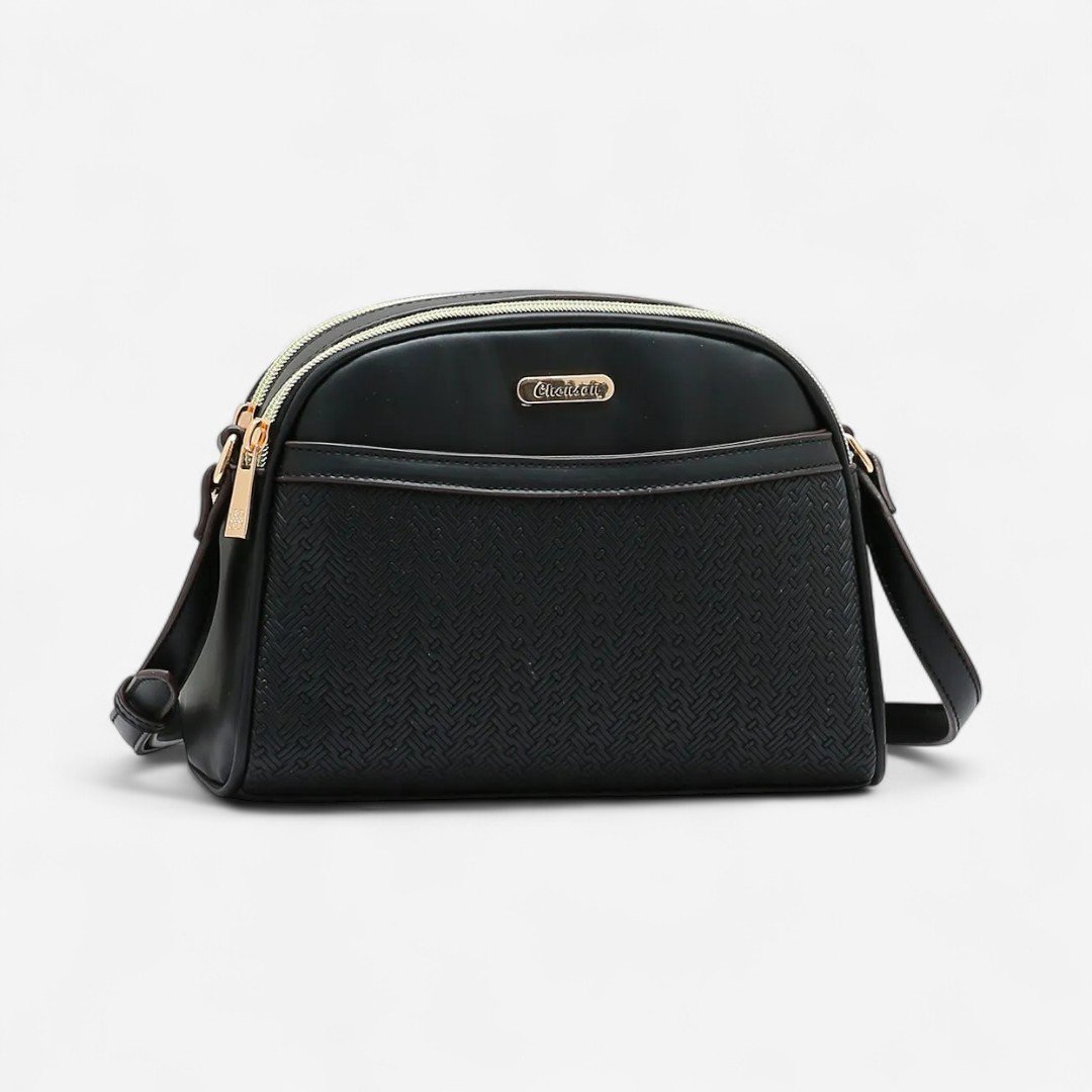Bolsa Feminina Chenson Mini Tramas Preto