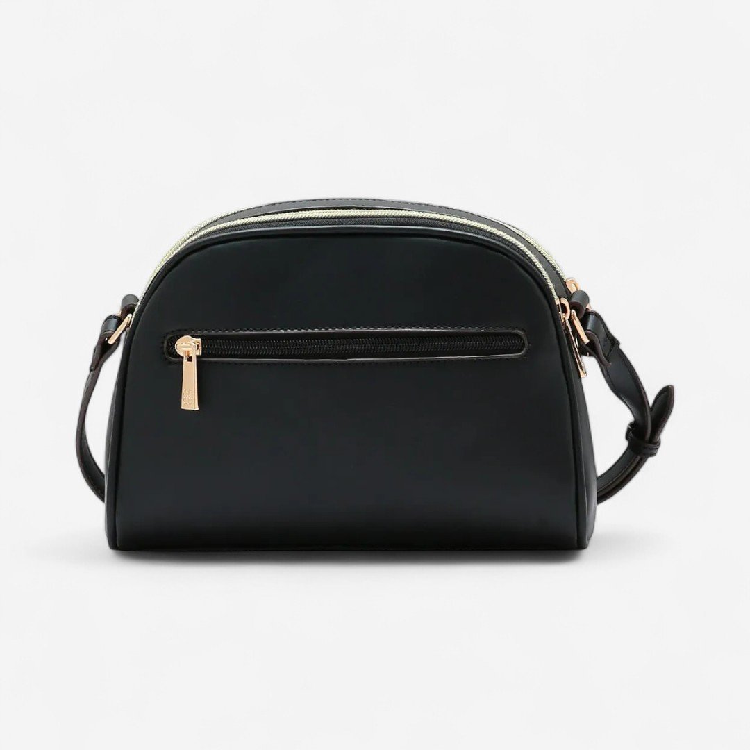 Bolsa Feminina Chenson Mini Tramas Preto Preto 2