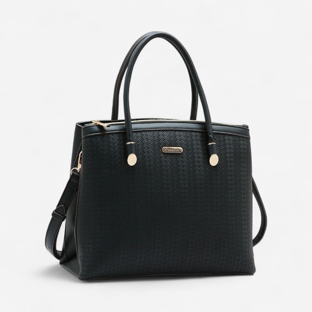 Bolsa Feminina Chenson Mini Tramas Preto