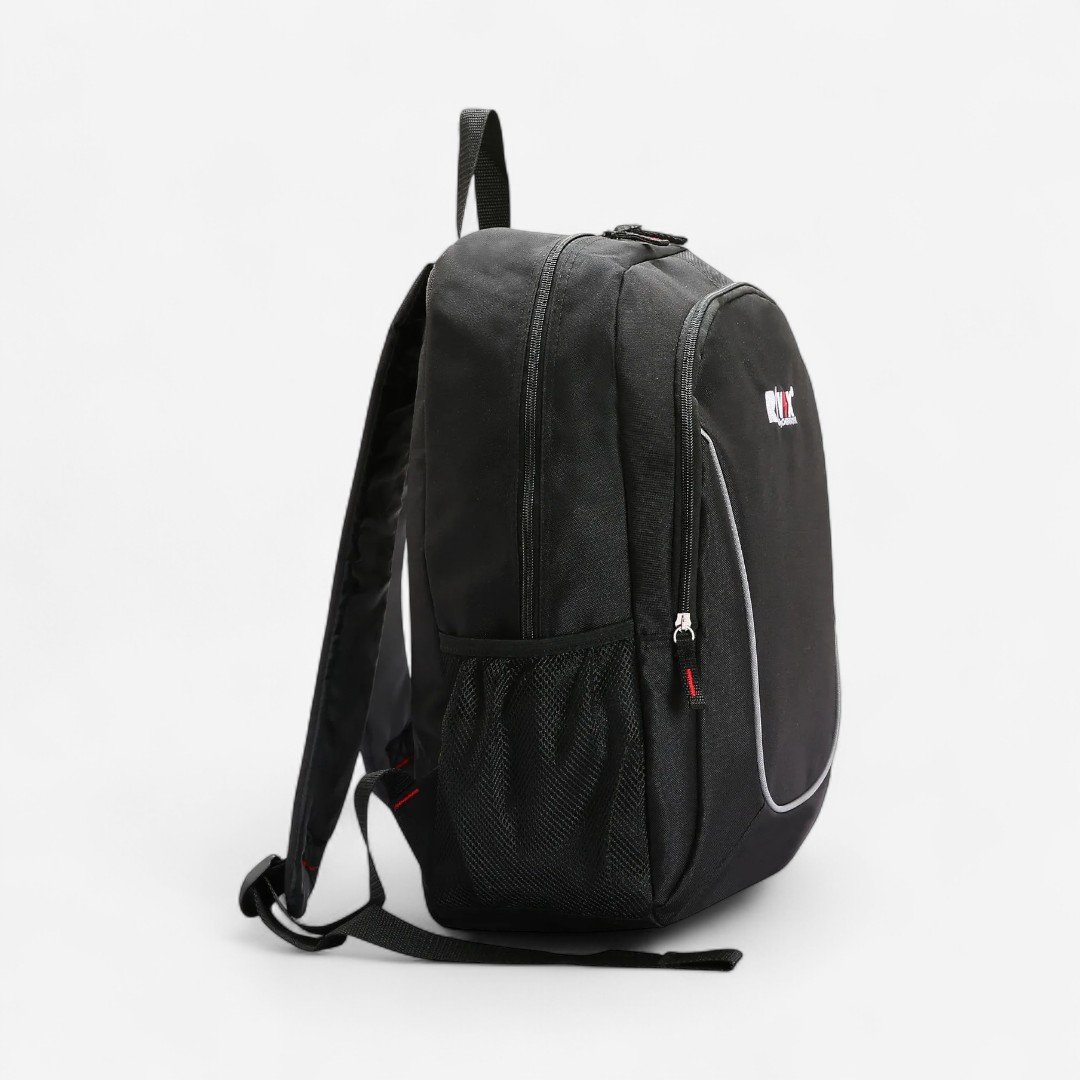 Mochila Escolar Nylon Preto Preto 3