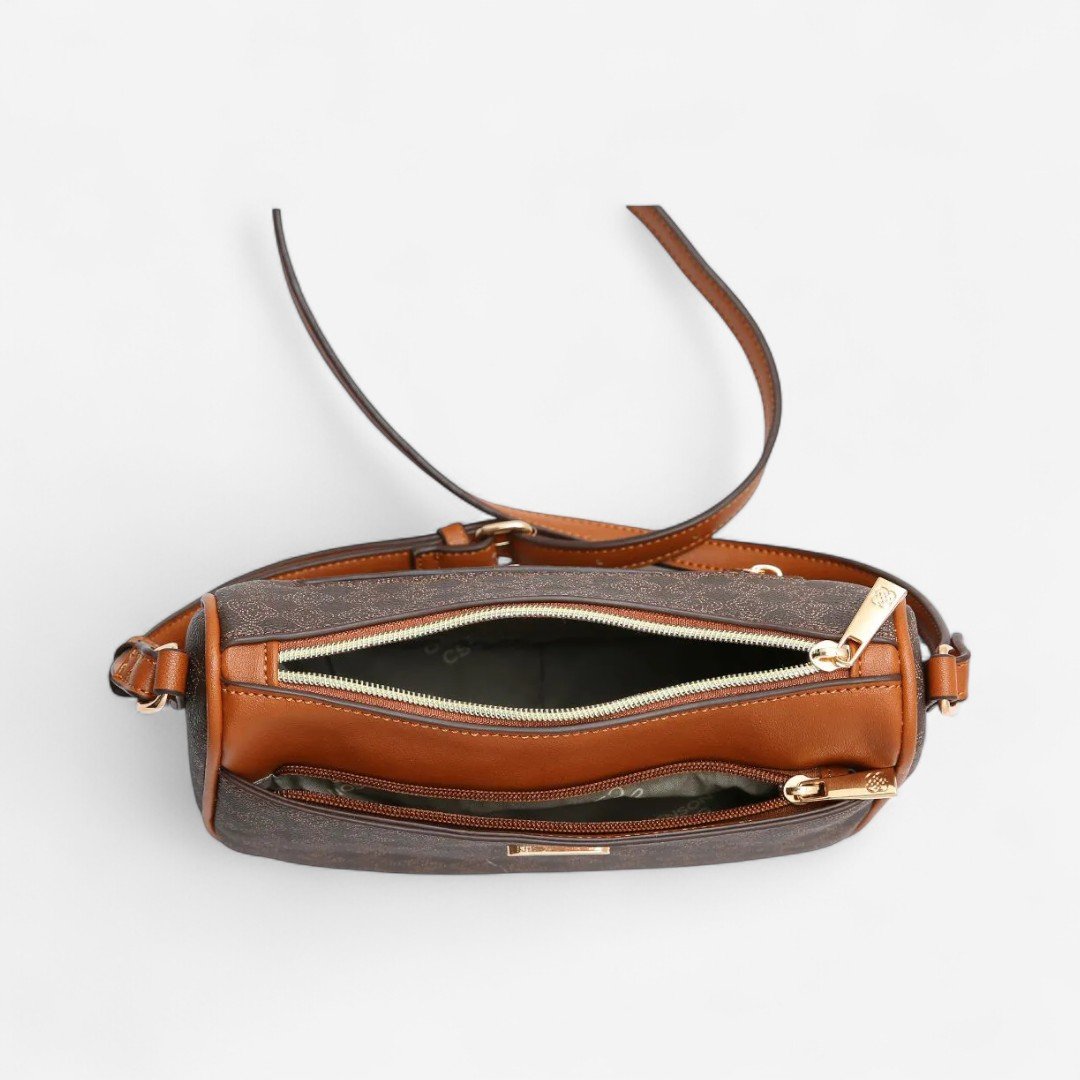 Bolsa Feminina Chenson Elemento Gráfico Café Café 4