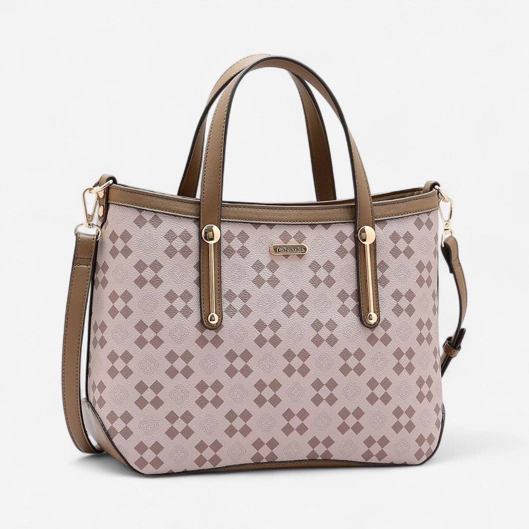 Bolsa Feminina Chenson New Elemento Gráfico Natural