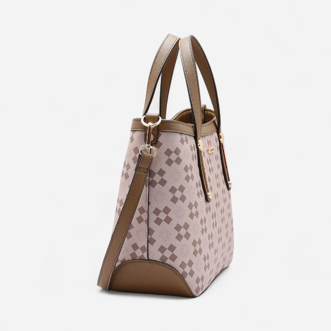 Bolsa Feminina Chenson New Elemento Gráfico Natural Natural 3