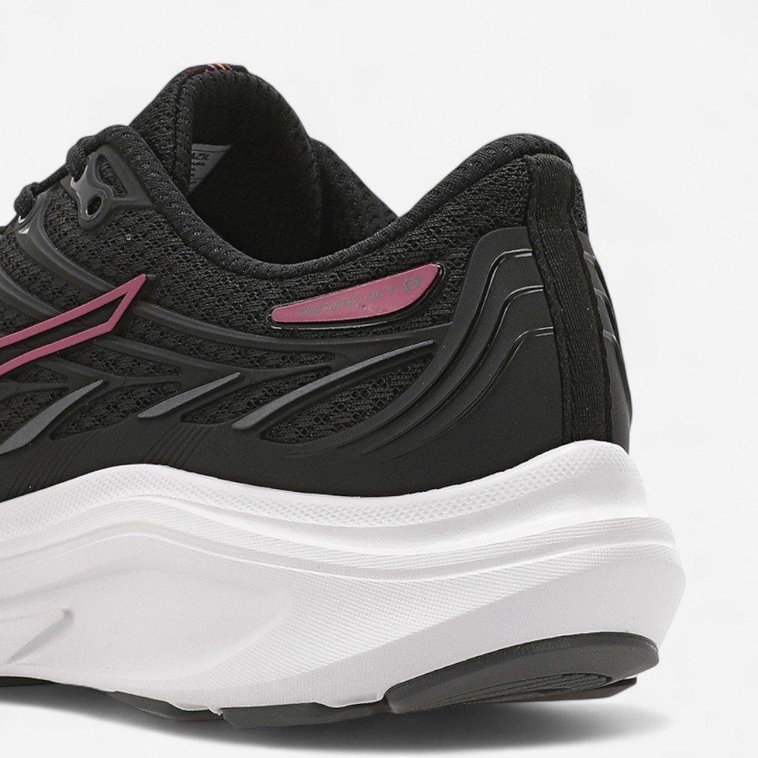 Tênis De Corrida Feminino Mizuno Jet 8 Preto Preto/Roxo 8