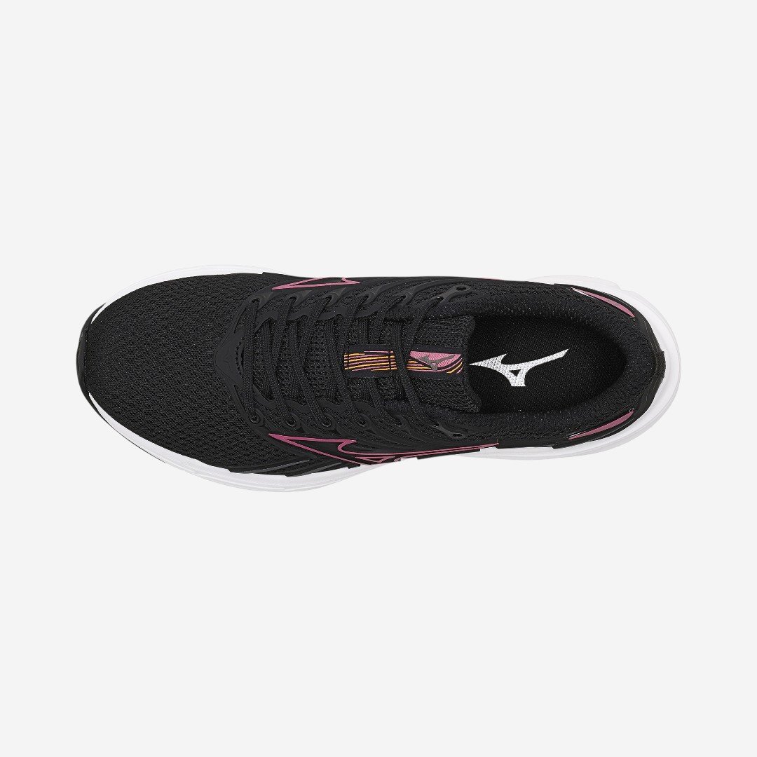 Tênis De Corrida Feminino Mizuno Jet 8 Preto Preto/Roxo 4