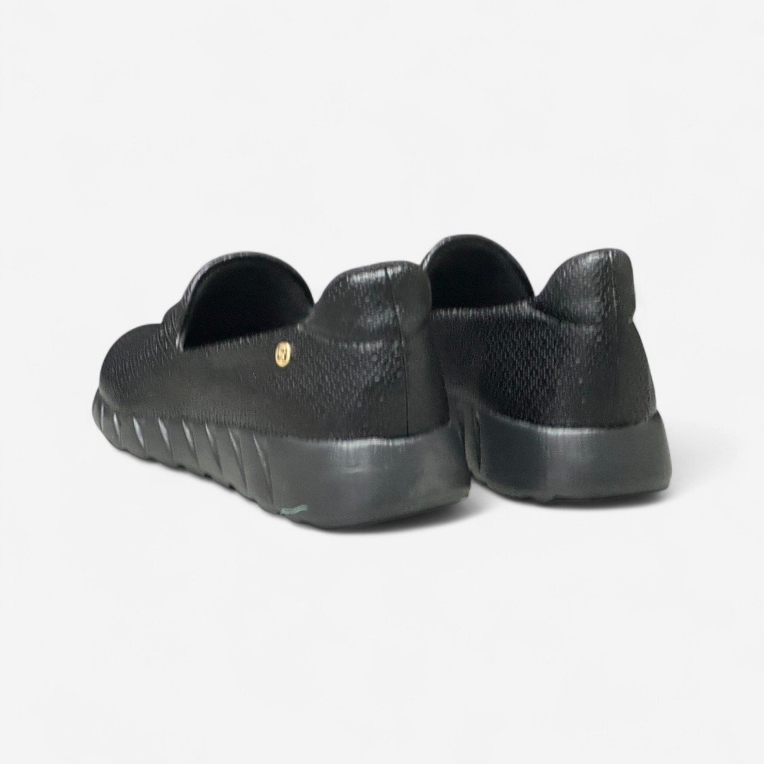 Tênis Piccadilly Casual Slip On Preto Preto 5