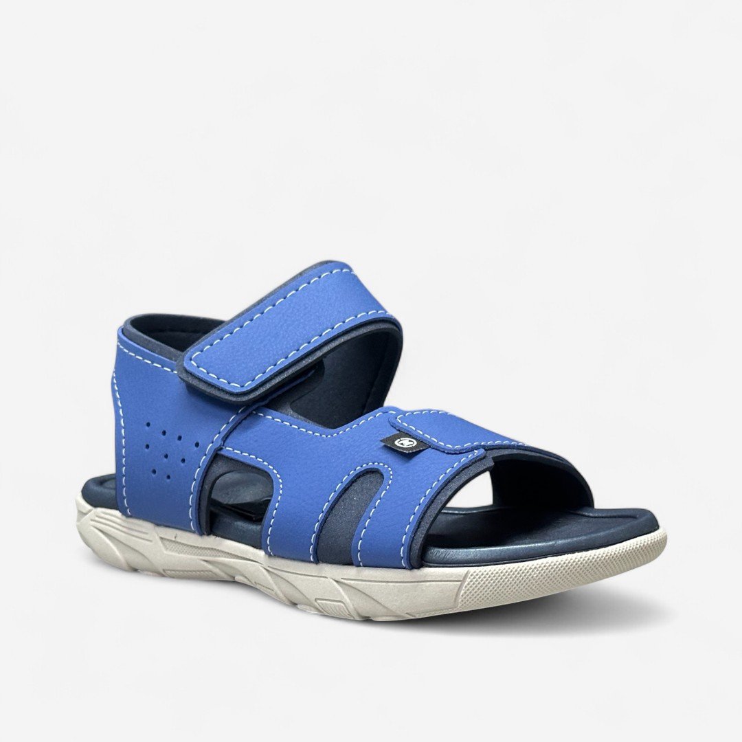 Sandália Papete Molekinho Infantil Azul Azul 2
