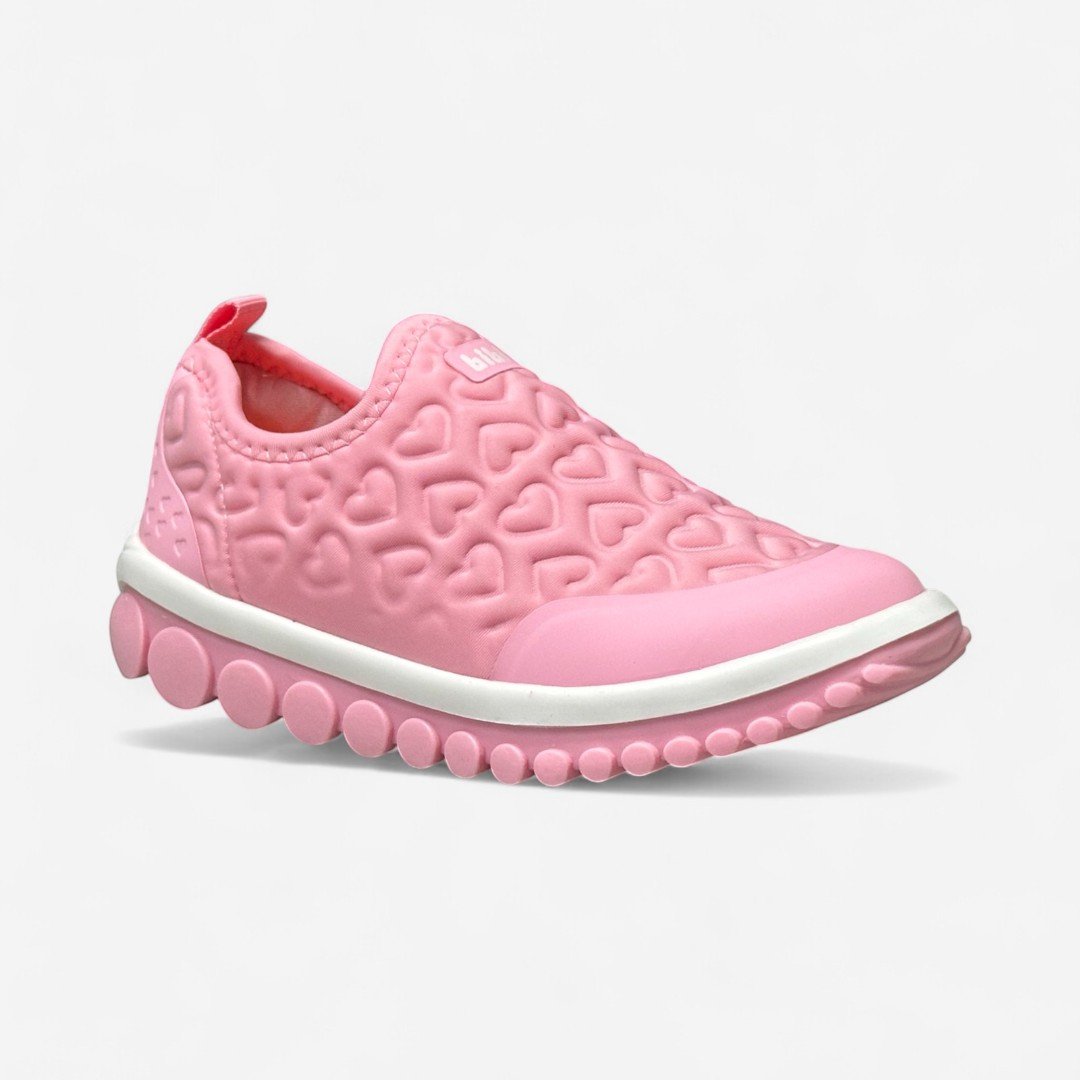 Tênis Bibi Roller 2.0 Infantil Corações Rosa Rosa Doce 2