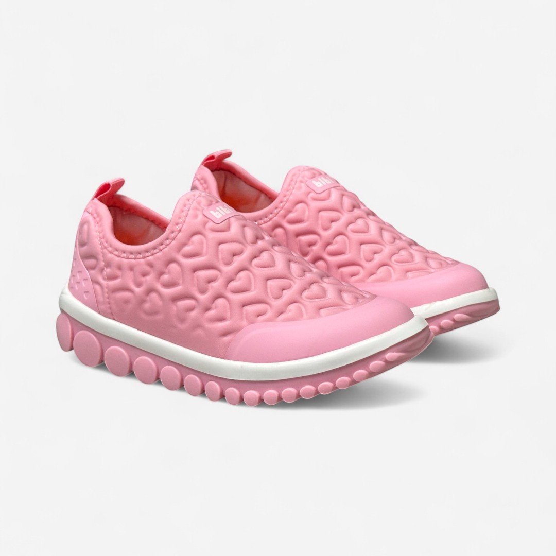 Tênis Bibi Roller 2.0 Infantil Corações Rosa Rosa Doce 3