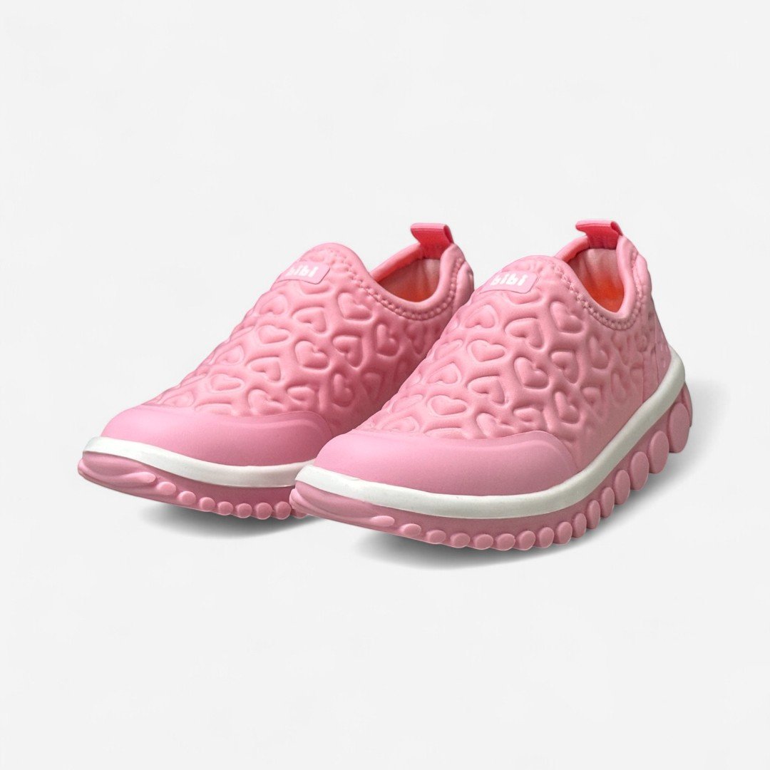 Tênis Bibi Roller 2.0 Infantil Corações Rosa Rosa Doce 4