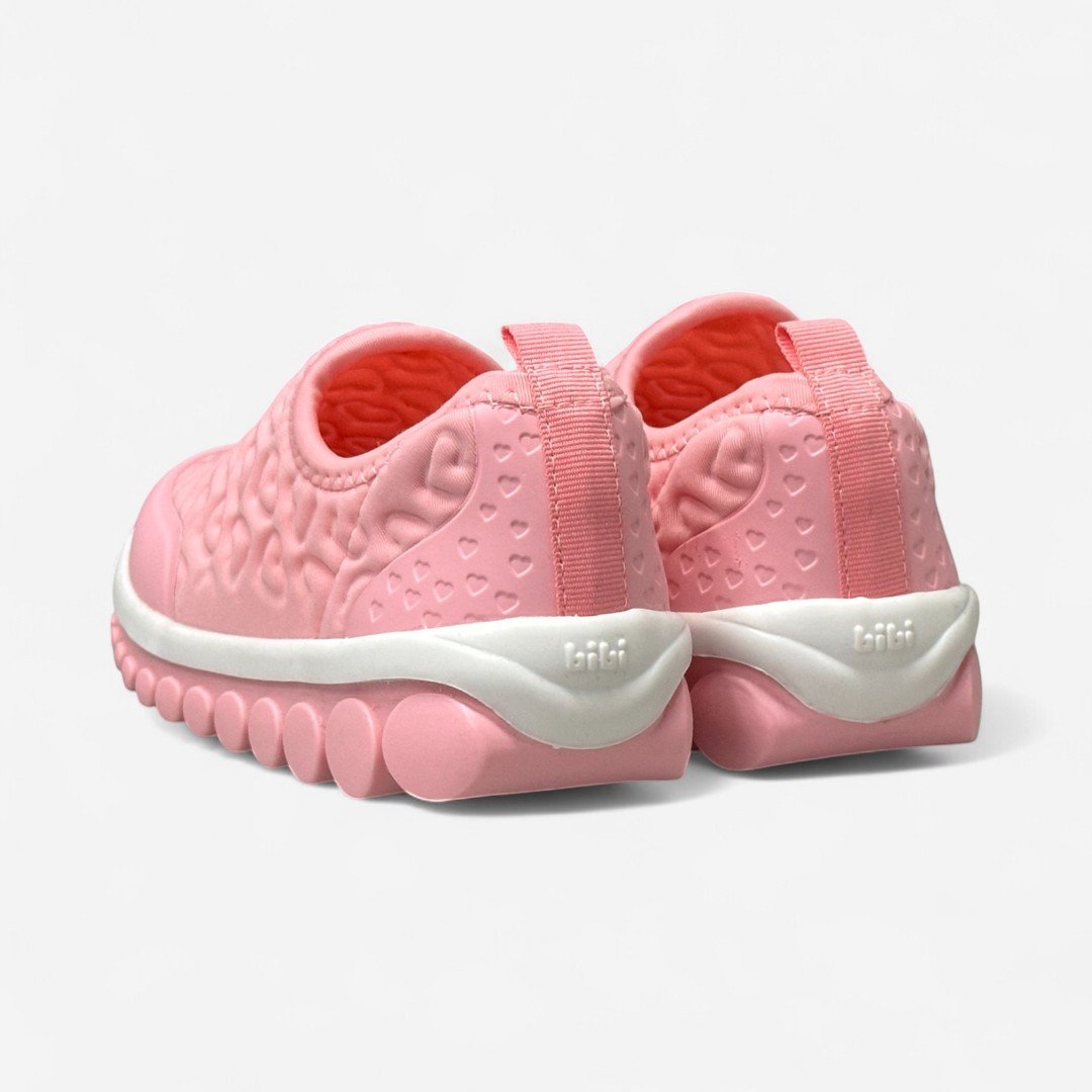 Tênis Bibi Roller 2.0 Infantil Corações Rosa Rosa Doce 5