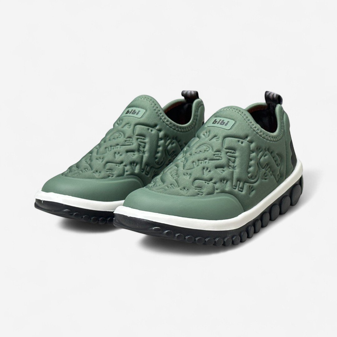 Tênis Infantil Bibi Roller 2.0 Dinossauros Verde Verde/Preto 4