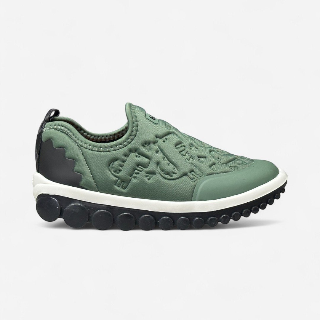 Tênis Infantil Bibi Roller 2.0 Dinossauros Verde