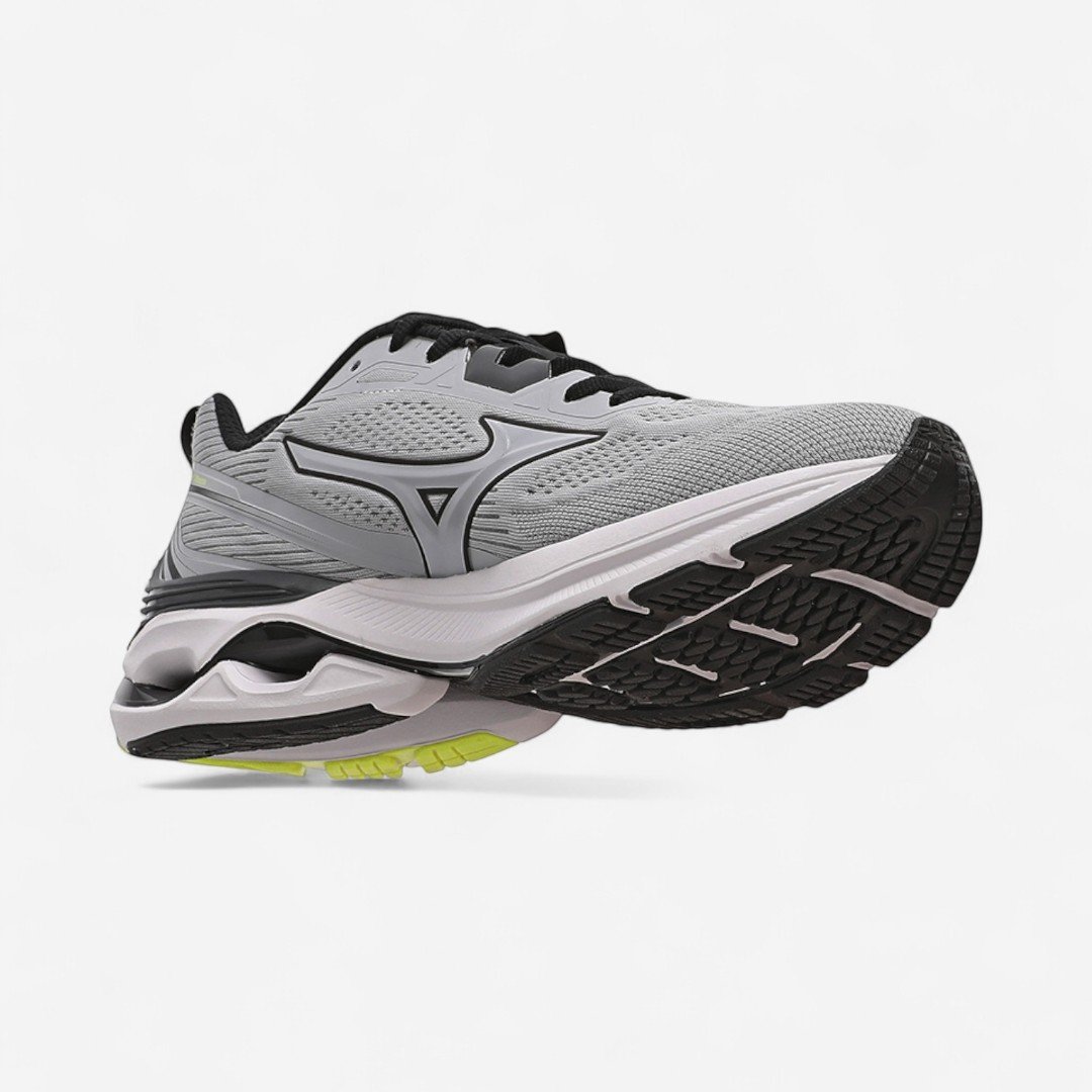 Tênis de Corrida Mizuno Wave Dynasty 7 Cinza Cinza 3