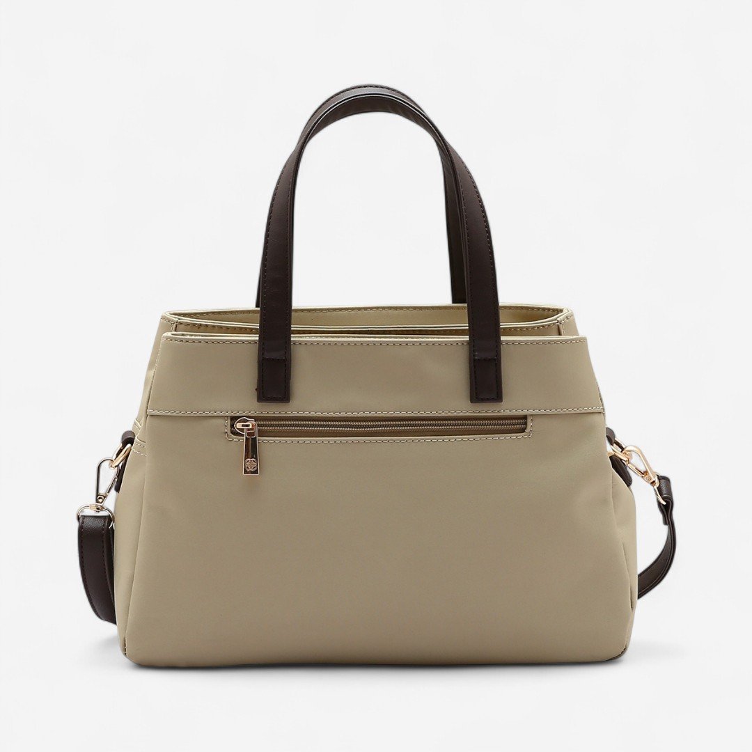 Bolsa Chenson Microfibra Feminina Bege Bege 2