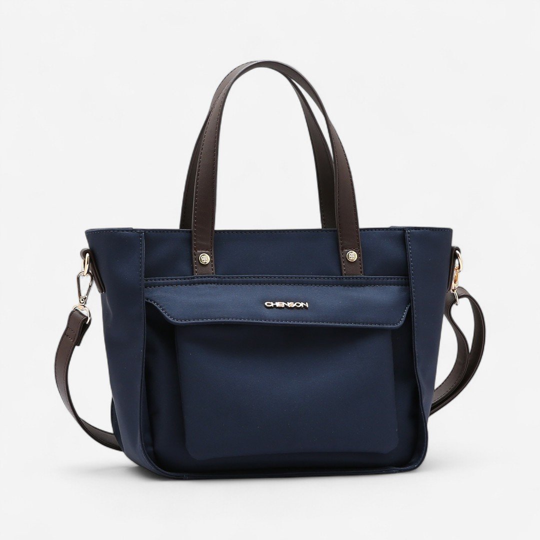 Bolsa Chenson Microfibra Feminina Azul Marinho