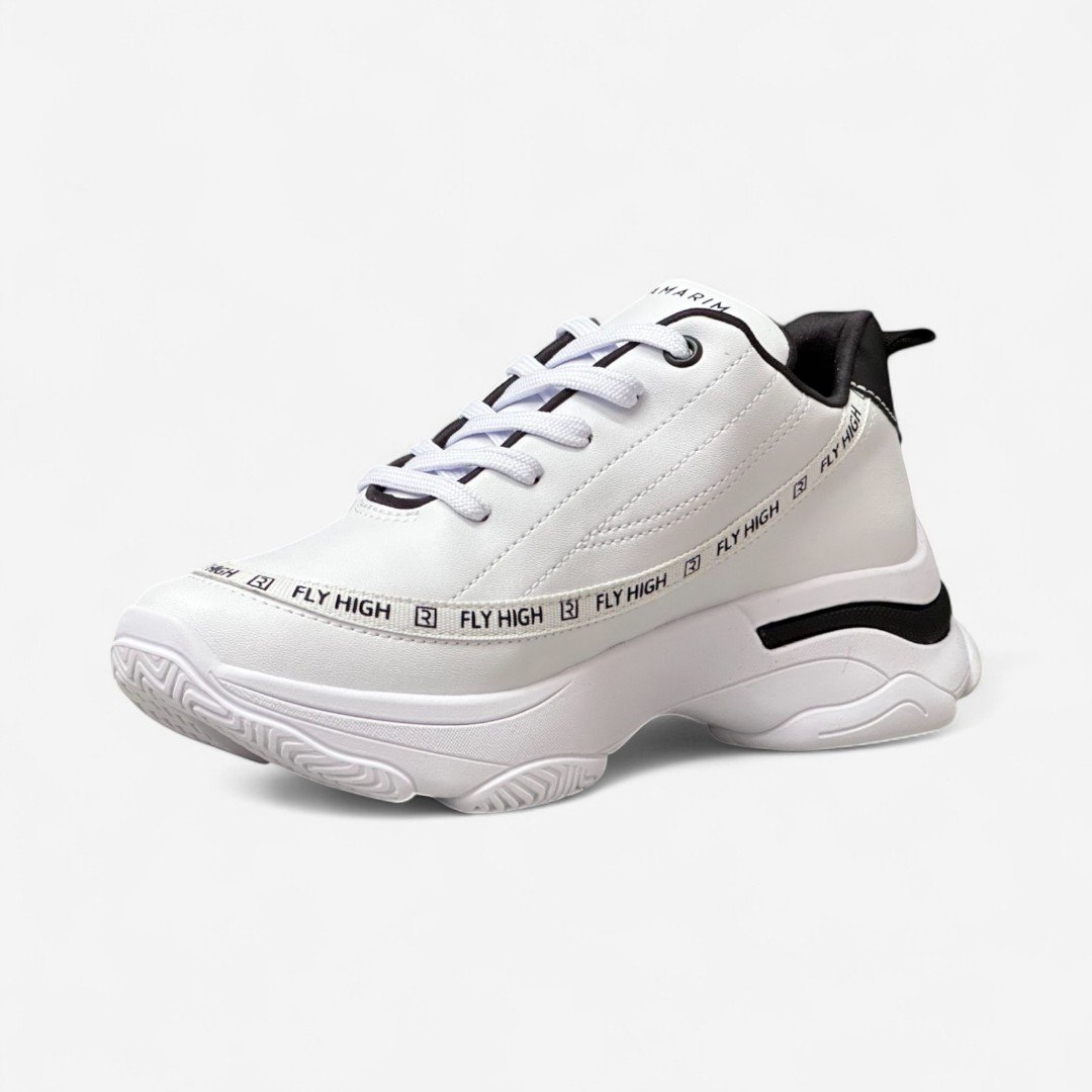 Tênis Ramarim Casual Feminino Branco Branco 3