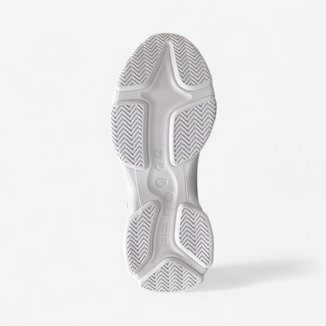 Tênis Ramarim Casual Feminino Branco Branco 4