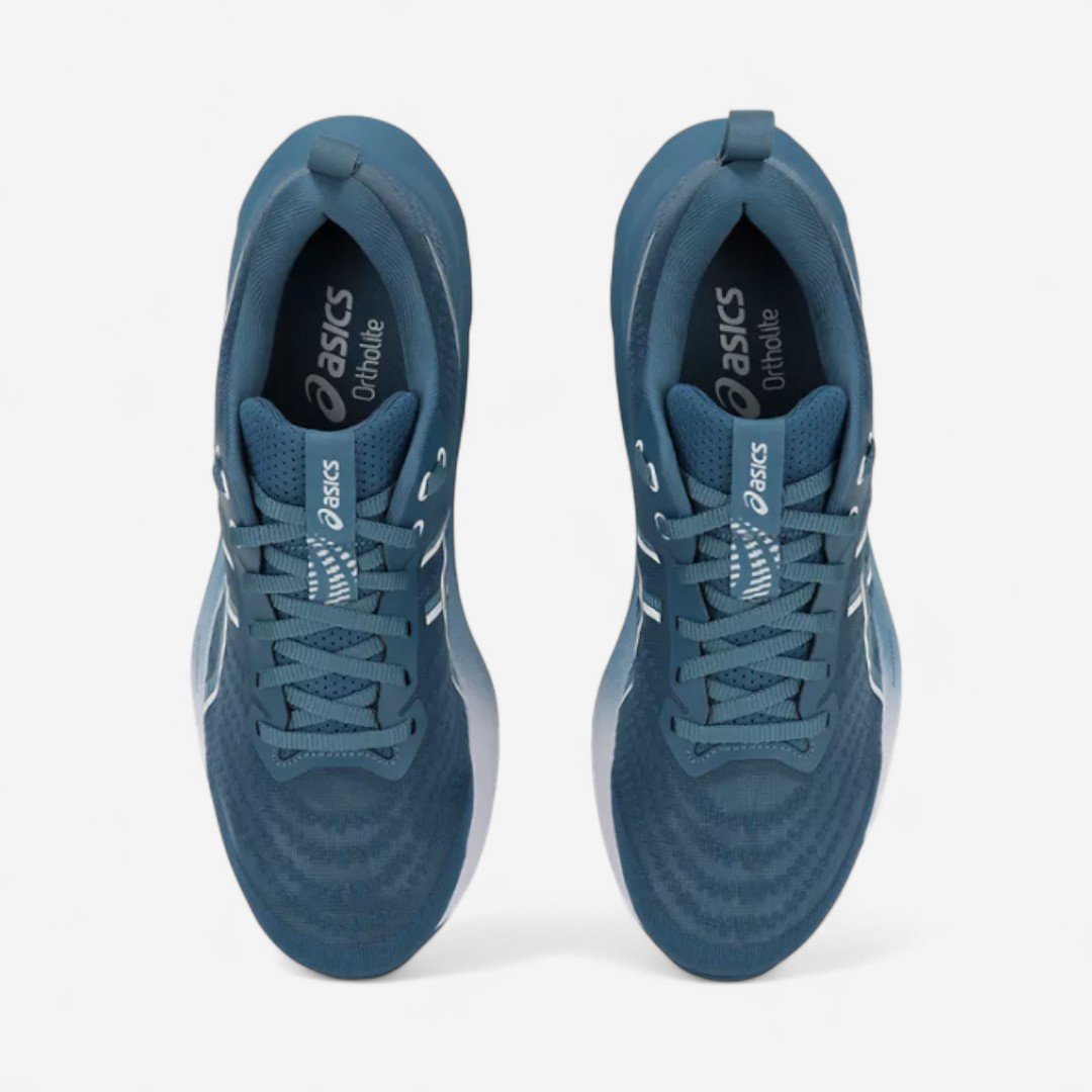 Tênis De Corrida Asics Gel-Shogun 8 Masculino Azul Marinho/Branco 3