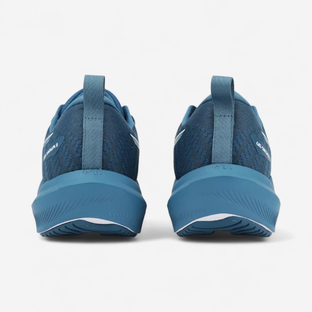 Tênis De Corrida Asics Gel-Shogun 8 Masculino Azul Marinho/Branco 6