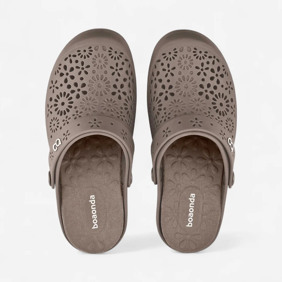 Sandália Babuche Boa Onda Nellie Capuccino Bege 2
