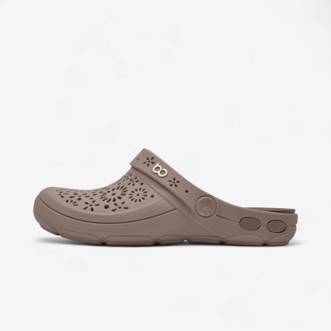 Sandália Babuche Boa Onda Nellie Capuccino Bege 4