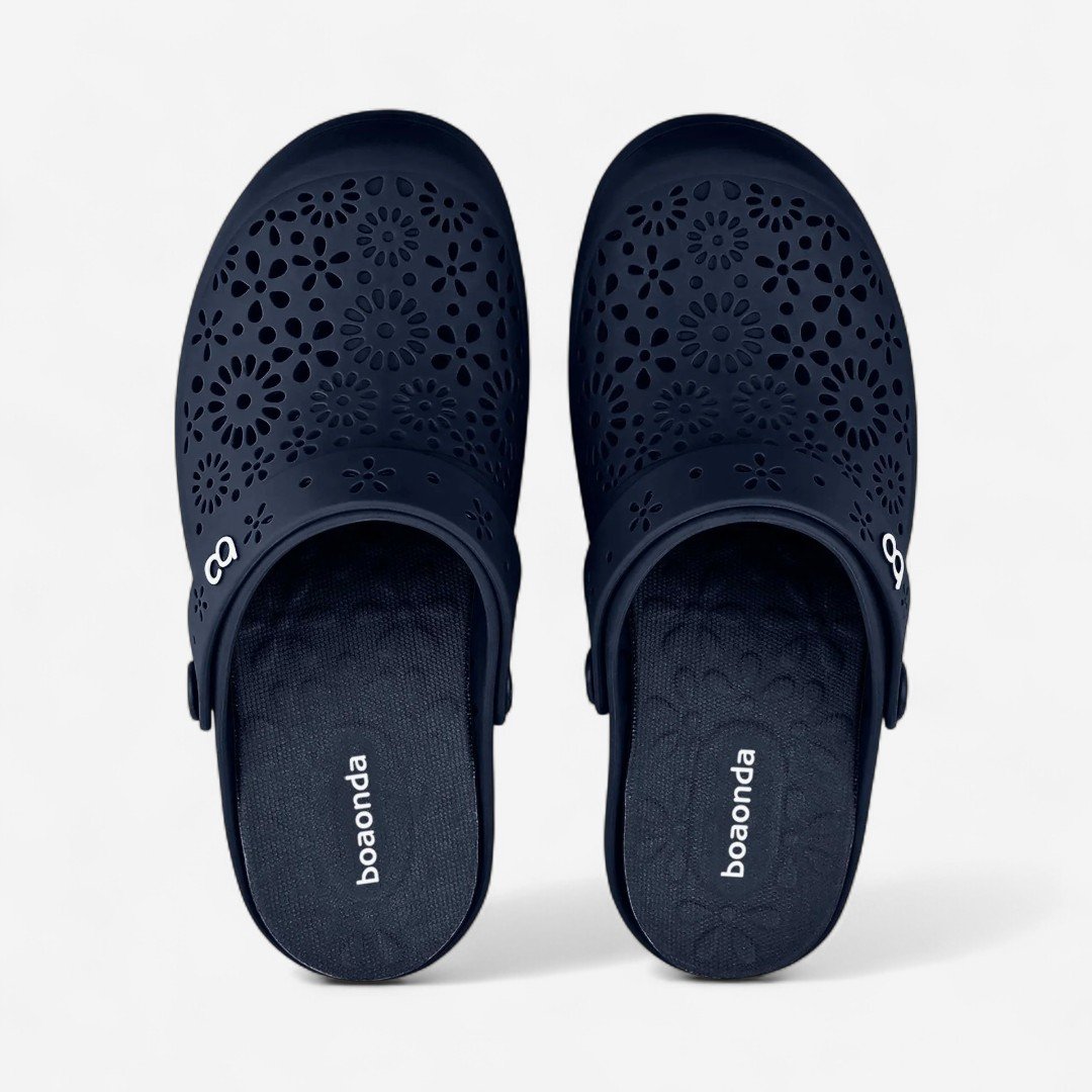 Sandália Babuche Boa Onda Nellie Azul Marinho Azul 2