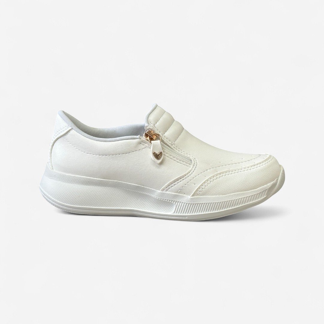 Tênis Slip On Casual Mississipi Branco