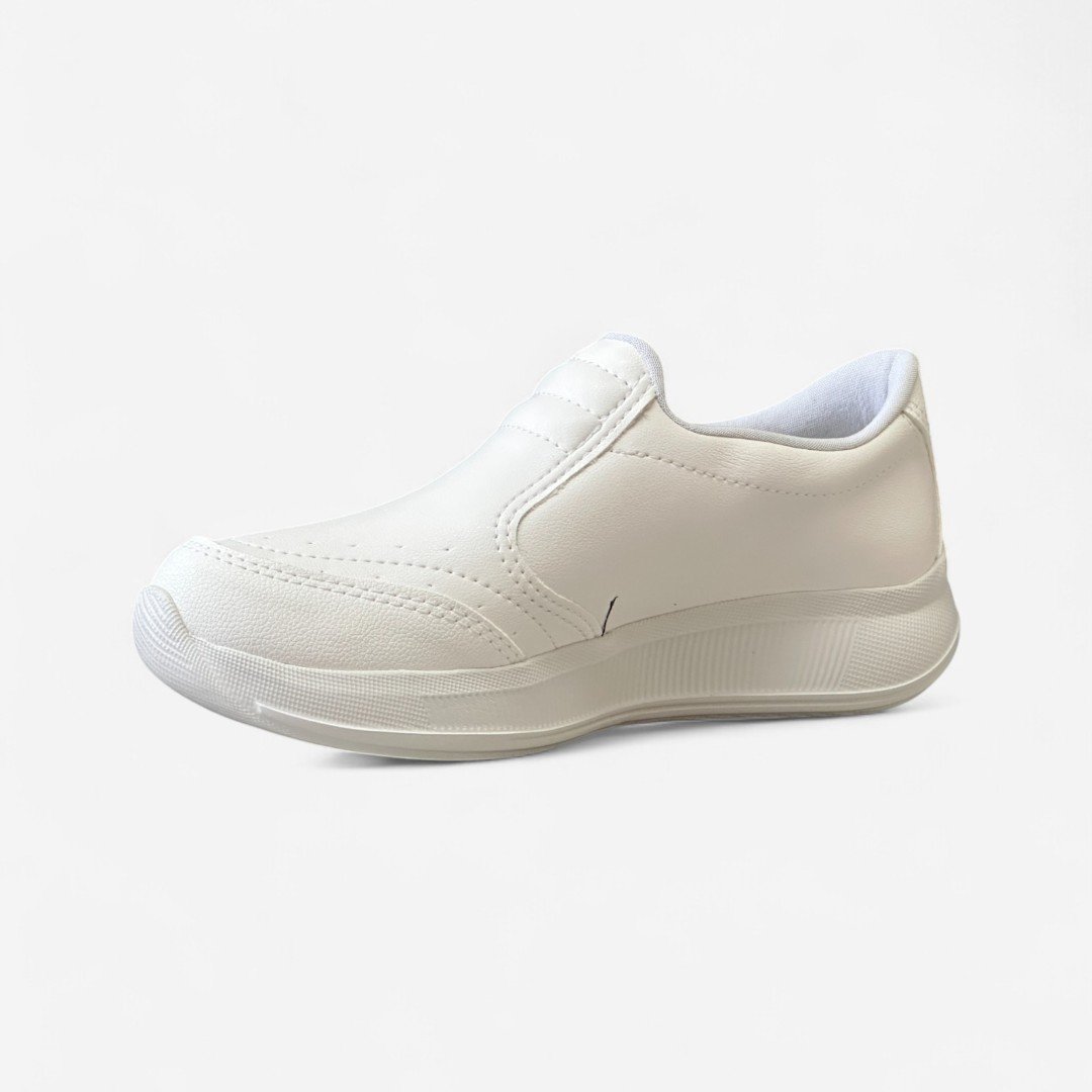 Tênis Slip On Casual Mississipi Branco Branco 4