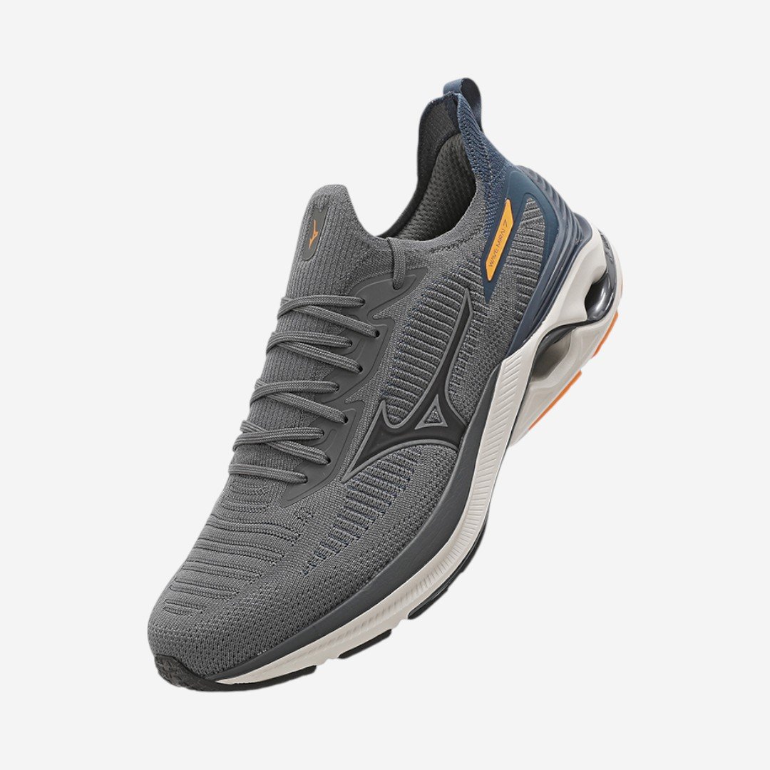 Tênis de Corrida Masculino Mizuno Wave Mirai 7 Chumbo Chumbo/Petróleo 2