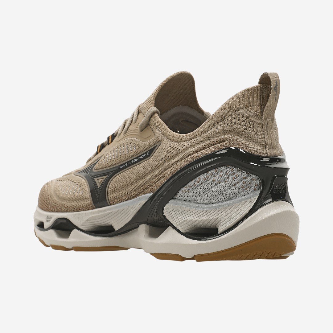 Tênis de Corrida Masculino Wave Endeavor 3 Bege Bege/Arenito 8