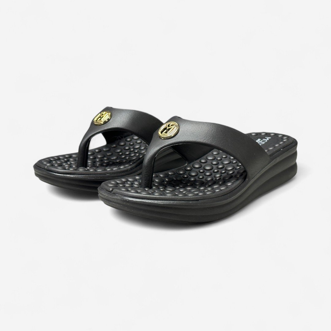 Tamanco Modare Conforto De Dedo Preto Preto 3