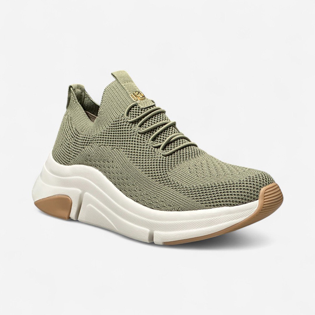 Tênis Modare Casual Knit Verde Verde Salvia 2