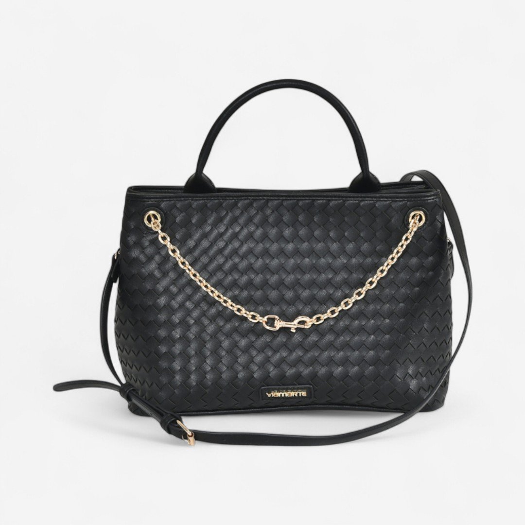 Bolsa Via Marte Feminina Preta