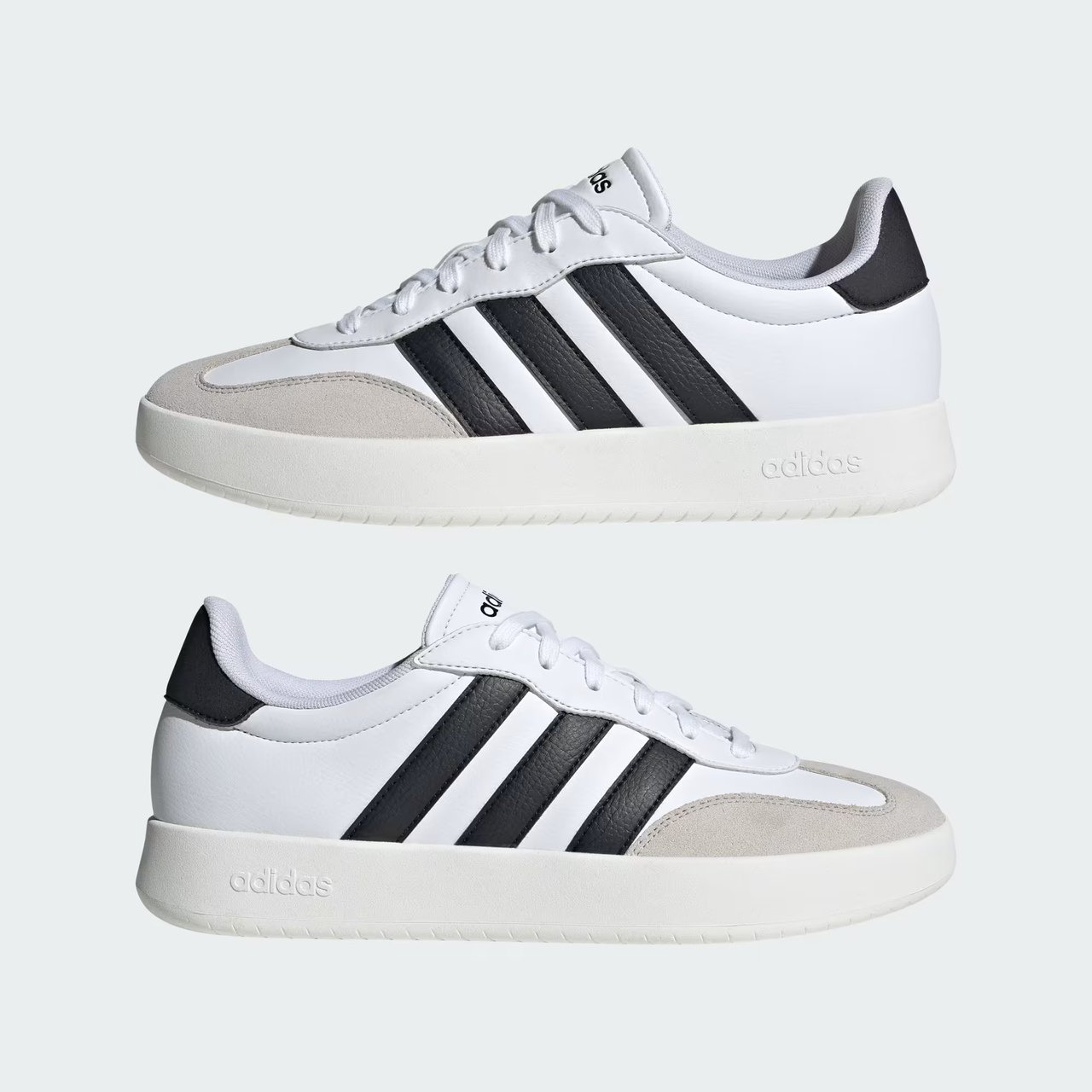 Tênis Adidas Barreda Masculino Branco Branco/Preto 7